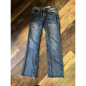 Ariat Relaxed Fit Medium Wash Denim Jeans Casual Western Style Size 16